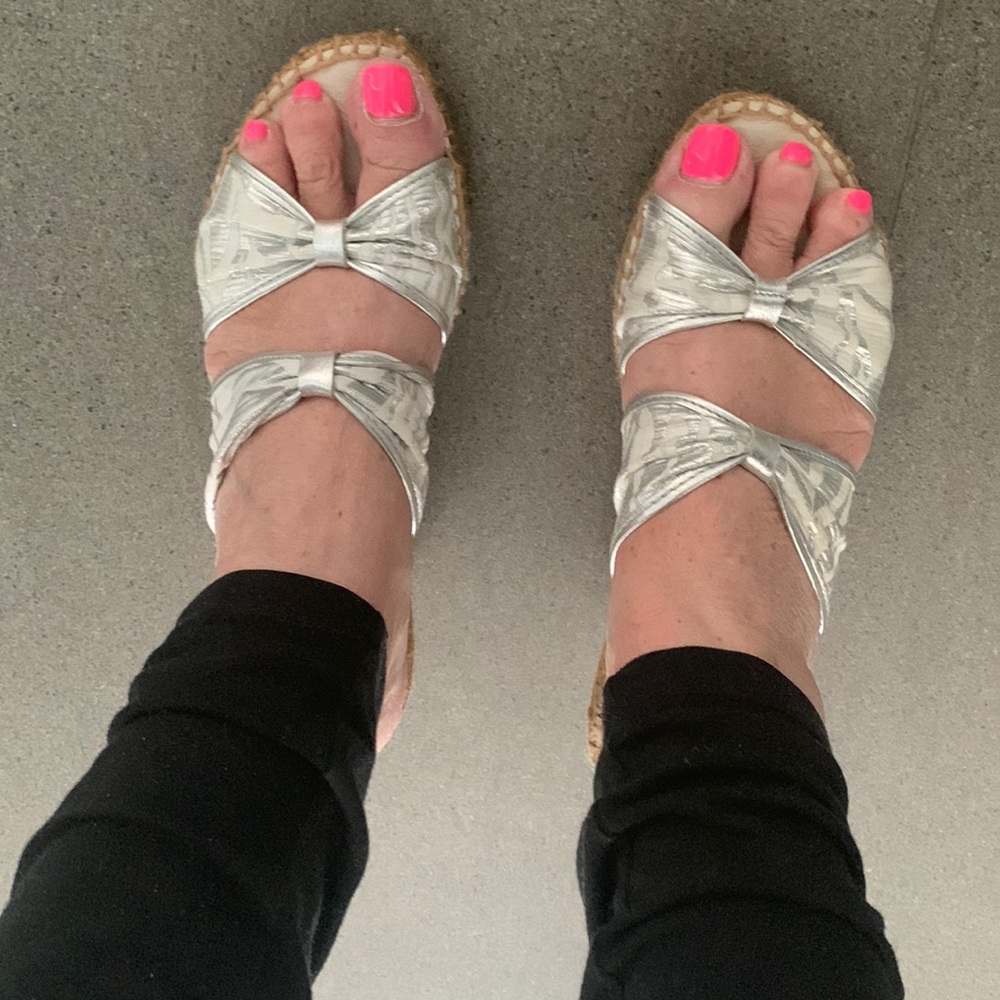 Beautiful sandals size 8 made in Spain
